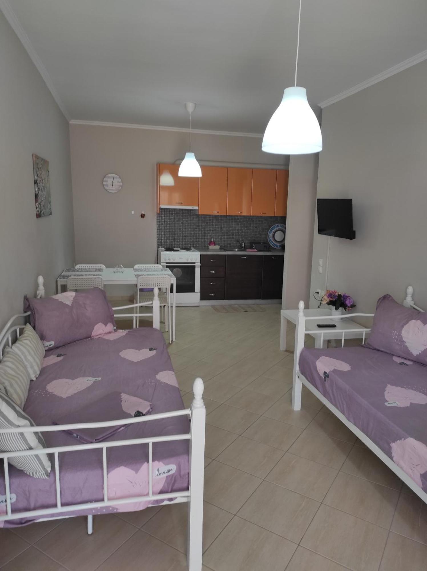 Moiras Apartments Lefkáda Oda fotoğraf